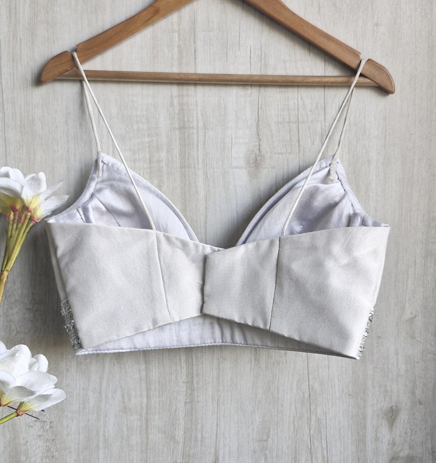 Pink Leheriya Georgette Lehenga Choli with Silver Sequins Jacket DVMTD_0279