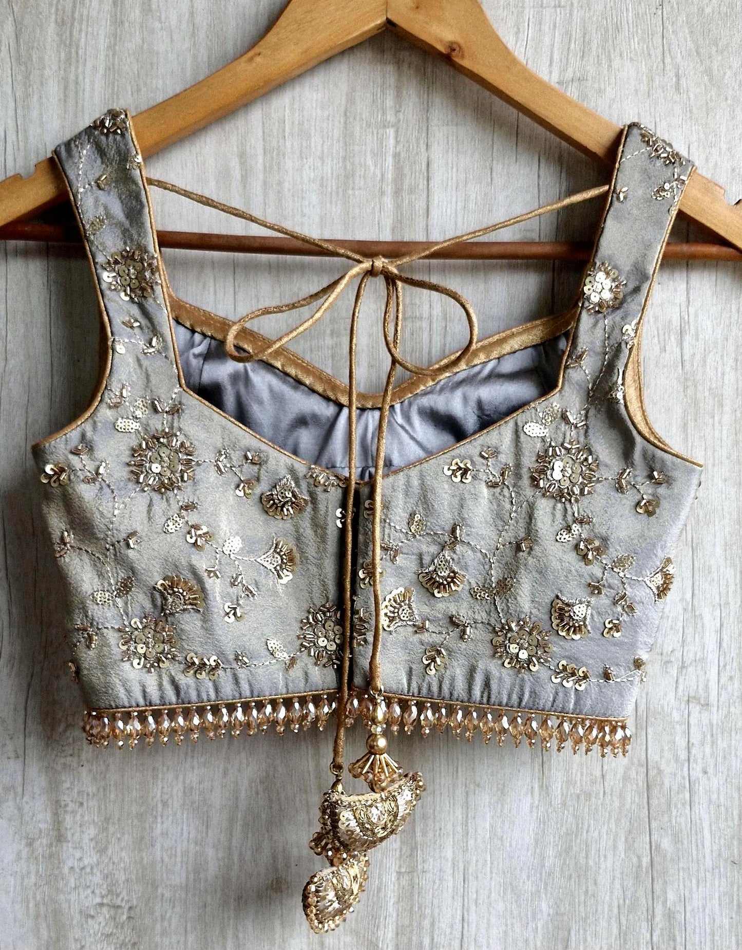 Grey and Ivory Lehenga Choli DVMTD_0303