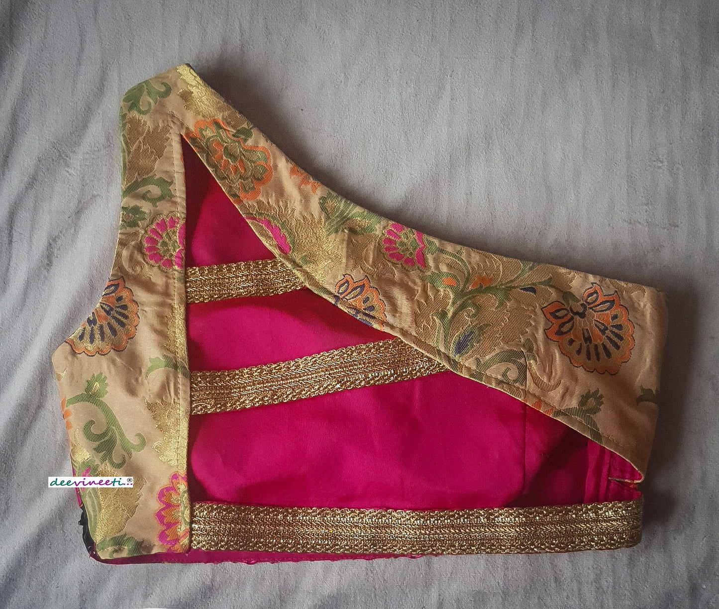 Multicolor One Shoulder Blouse DVBL_186