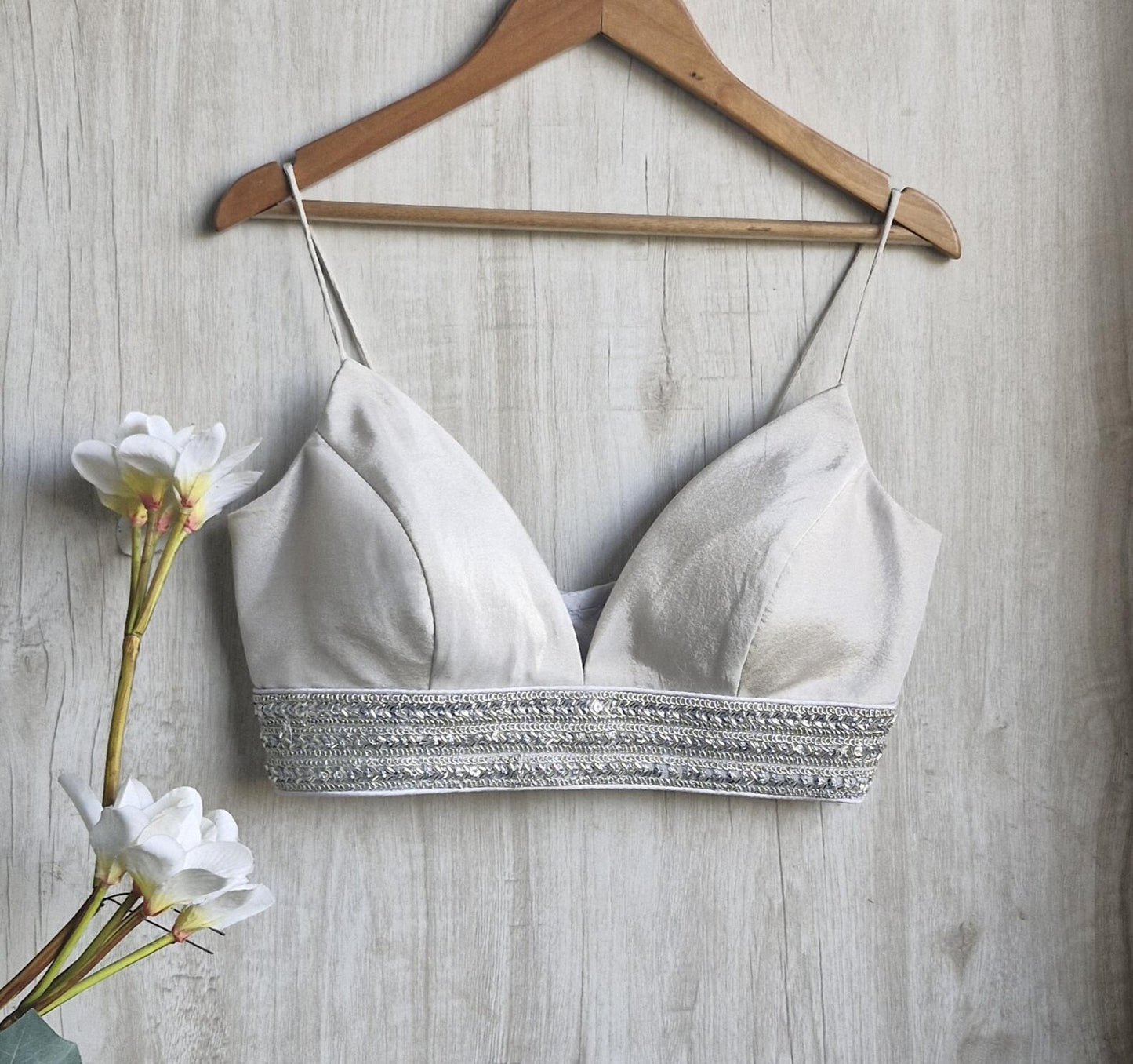 Pink Leheriya Georgette Lehenga Choli with Silver Sequins Jacket DVMTD_0279